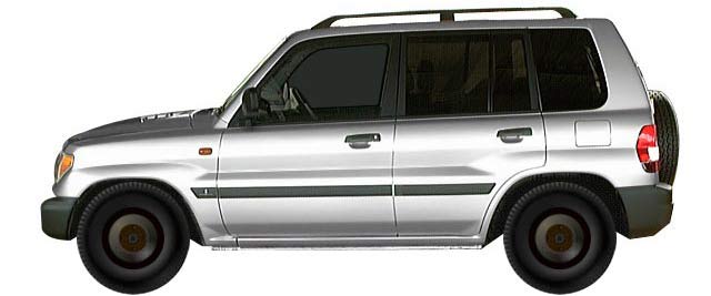  MITSUBISHI Pajero Pinin H60W SUV 5d 1.8 4WD (1999-2006)