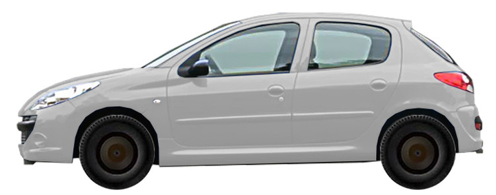  PEUGEOT 206+ 2A, 2J Hatchback 5d 1.4 HDi FAP (2009-2012)