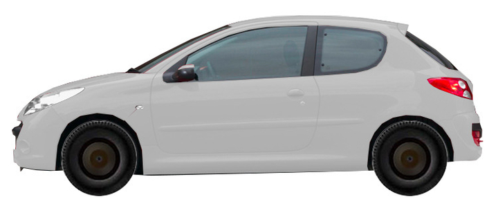  PEUGEOT 206+ 2C, 2H Hatchback 3d 1.4 HDi FAP (2009-2012)