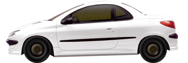  PEUGEOT 206 2D Cabrio 2.0 16V (2000-2007)