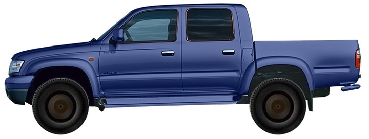  TOYOTA Hilux pickup N160 Double cab 4d 2.4 DT 4WD (1997-2003)