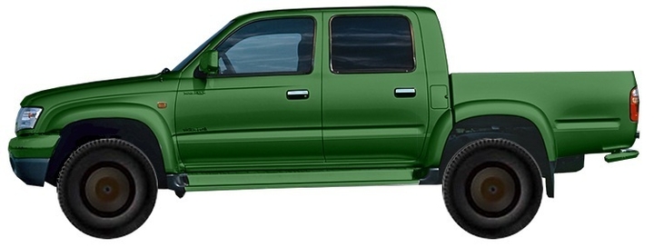  TOYOTA Hilux pickup N160 Double cab 4d 2.7 4WD (1997-2003)