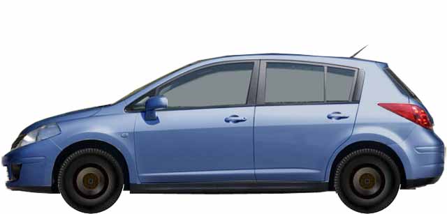  NISSAN Tiida C11 Hatchback 5d Japan 1.6 (2004-2007)