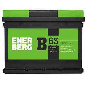   ENERBERG 6- 60Ah L+ 600A EN 242x175x190