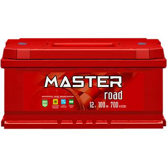   ROAD MASTER 6- 100Ah R+ 750A EN 350x175x190