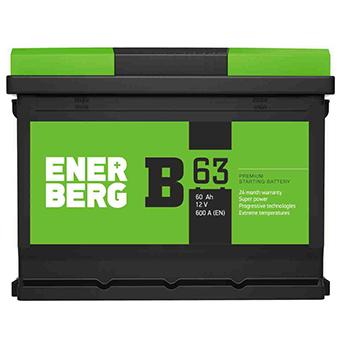   ENERBERG 6- 60Ah R+ 600A EN 242x175x190