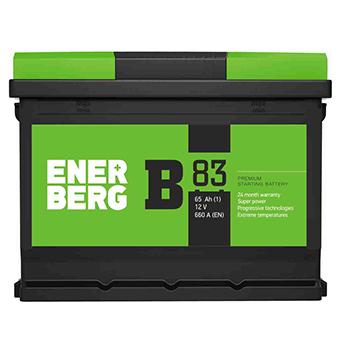   ENERBERG 6- 65Ah L+ 660A EN 242x175x190