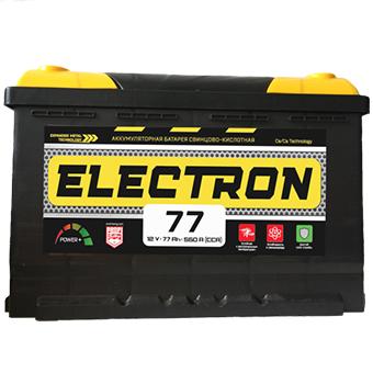   ELECTRON 6- 77Ah R+ 550A EN 277x175x190