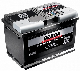   BERGA Power-Block 6- 77Ah R+ 780 EN 278175190