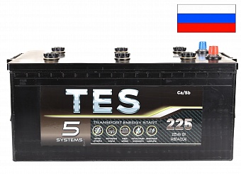   TES 6CT 225Ah R+ 1450A EN 513x279x240 . . D6