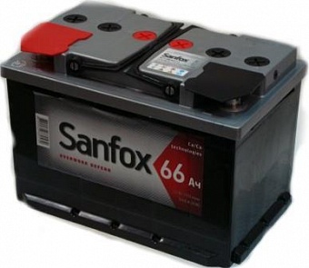   SANFOX 6CT-66Ah R+ 540A EN 277x175x190