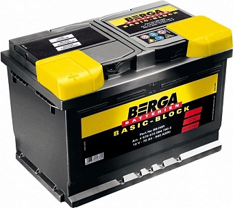   BERGA Basic-Block 6- 52Ah R+ 470 EN 207175190