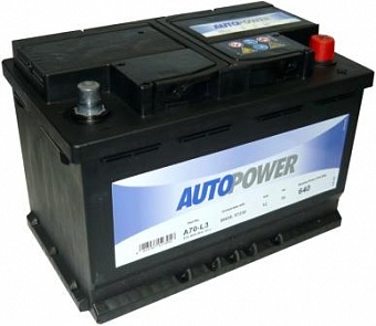   AUTOPOWER AUTOMOTIVE 70Ah R+ 640 EN 278175175