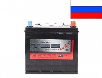   TES (JIS) 6CT 60Ah R+ 550A EN 235x178x220 . . 