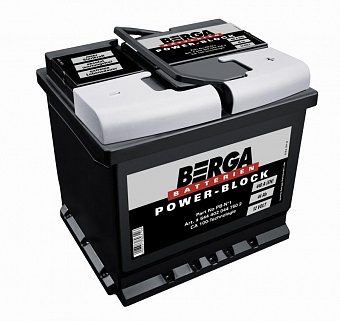   BERGA Power-Block 6- 44Ah R+ 440 EN 207175175