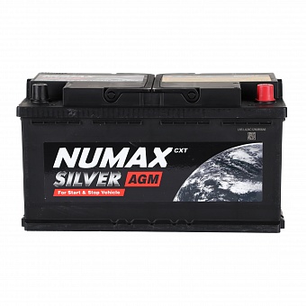   NUMAX AGM 6- 100 Ah R+ .. 880A EN 353/175/190 ...  