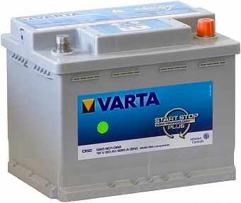   VARTA Start-Stop Plus 6CT 70Ah R+ 760A EN 278x175x190 (570 901 076)
