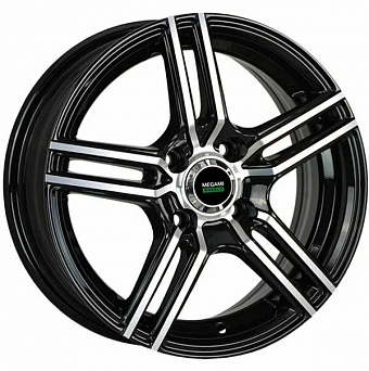   Megami MGM-1 6x15 5x114,3 ET43 DIA66.1 BKF