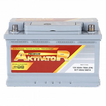   AKTIVATOR Premium 6- 80Ah R+ 780A EN 277175176 .