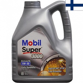    Mobil SUPER 3000 X1 FORMULA FE 5W-30, 4